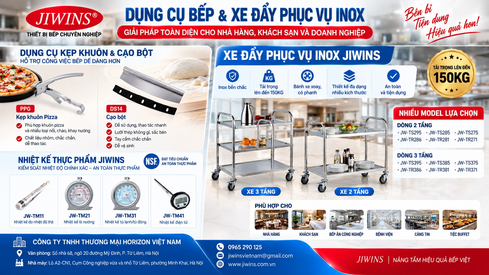 Dụng cụ bếp Jiwins